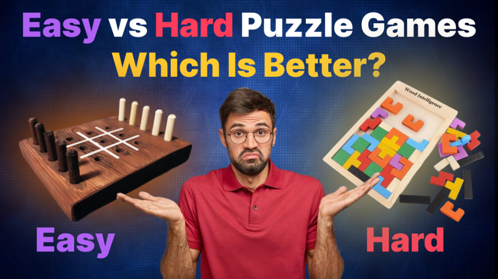 Easy vs Hard Puzzle Games: Which Is Better for Practice?