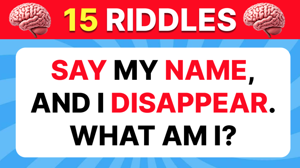 Tricky Riddles with Answers