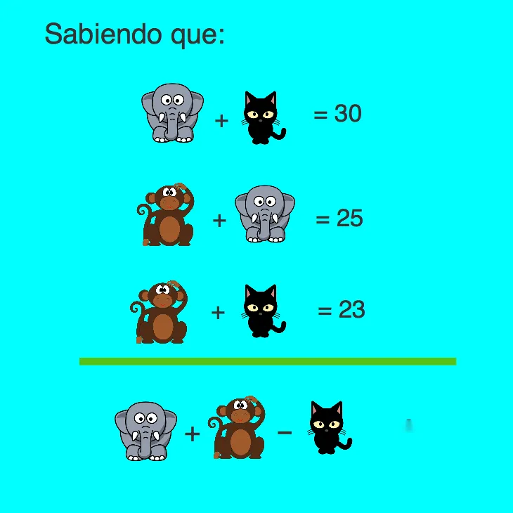 ecuación 10 - Kids Riddle Logic Puzzle