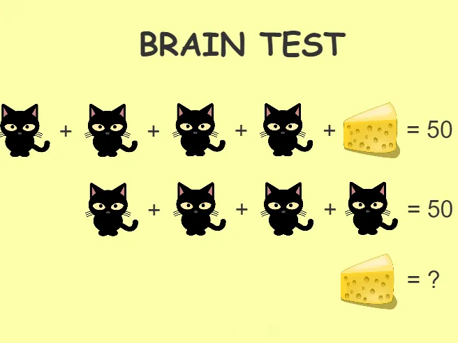 math brain test - Kids Riddle Logic Puzzle