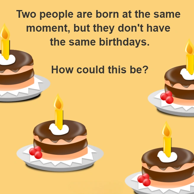 Birthday Riddle
