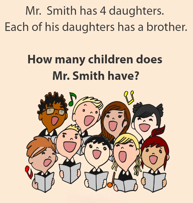 Mr. Smith and his daughters