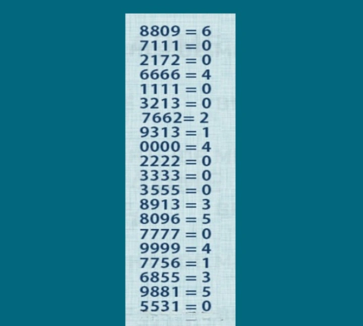 Number sequence
