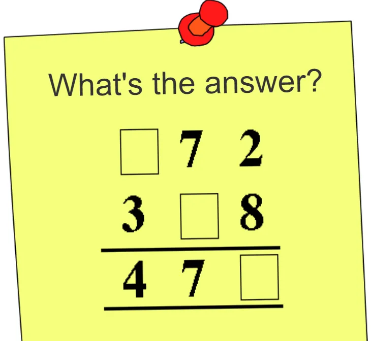 what's the answer math