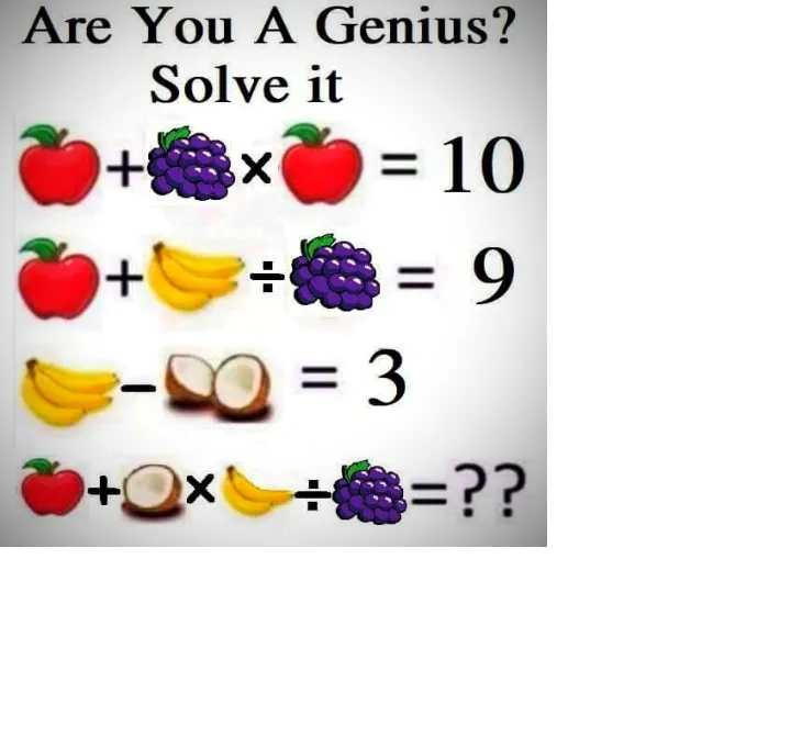 Only Genius can solve it