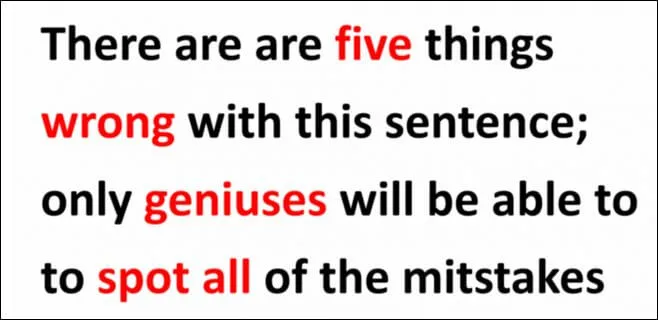 5 Mistakes