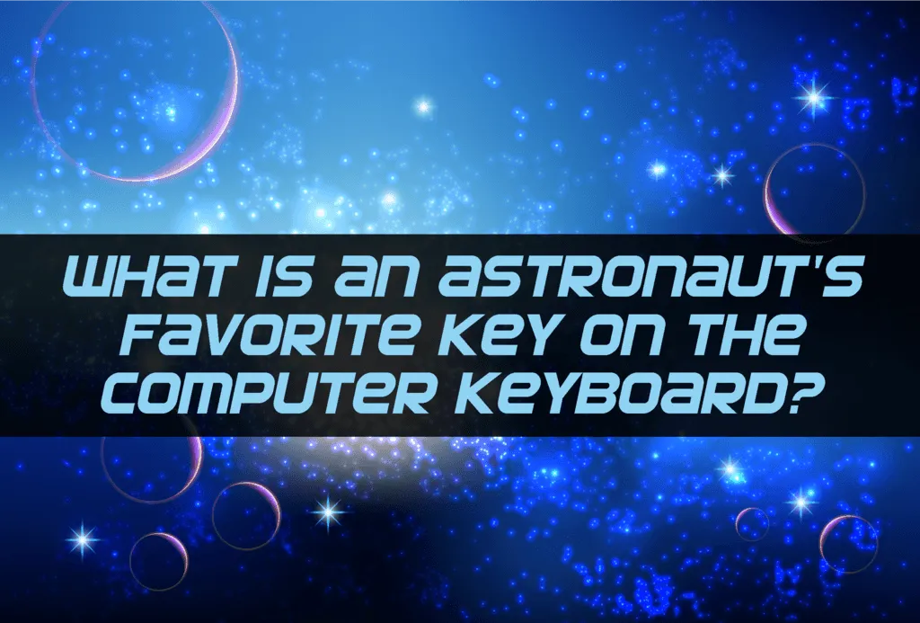 Computer Keyboard Astronauts Puzzle