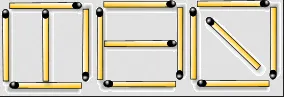 Matchstick Picture Puzzle