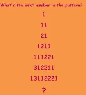 Picture Number Pattern Sequence