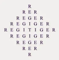 Read Word Tiger Picture Puzzle