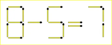 Remove Matchsticks Riddle