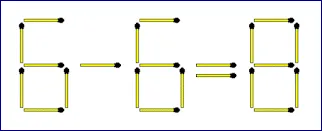 Toothpick Equation Riddle