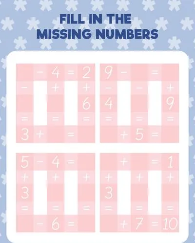 Math worksheet practice print page. Fill in the missing numbers. Count and write.