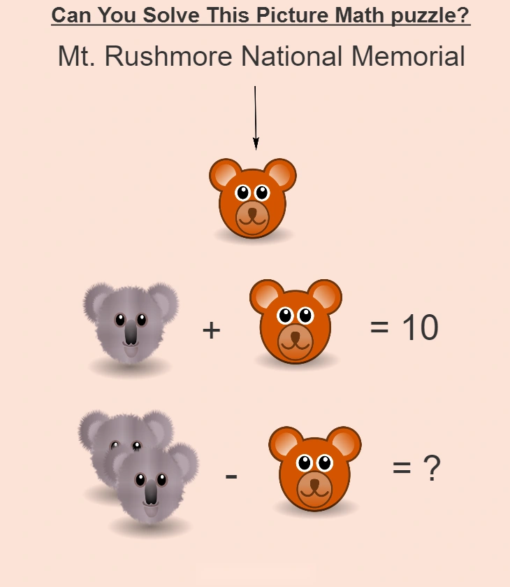 Picture math puzzle for 100% geniuses