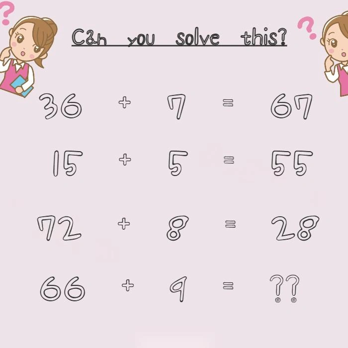 Math Puzzle For Student - Math Logic Puzzle