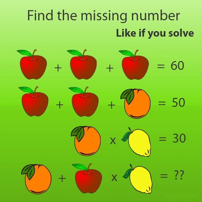 Fruit puzzle