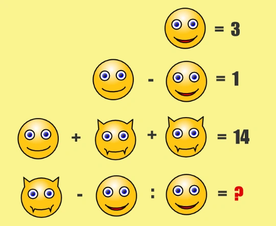 smiley logic puzzle