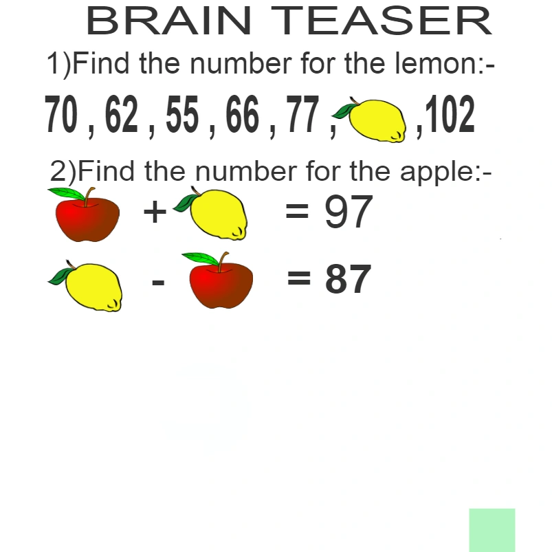 brain teasers
