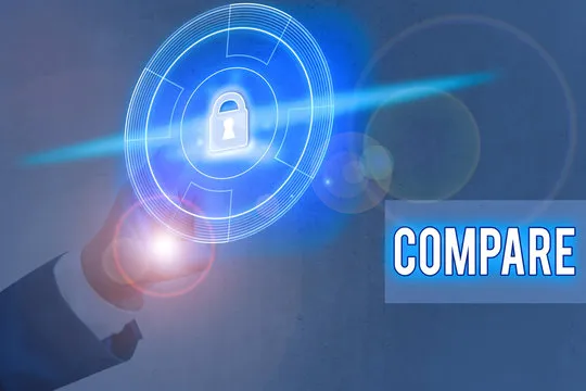 Handwriting text writing Compare. Conceptual photo Estimate Measure Note the similarities dissimilarities between