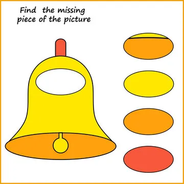 Visual logic puzzle: Find missing piece - Puzzle game for kids. Worksheet for Children.