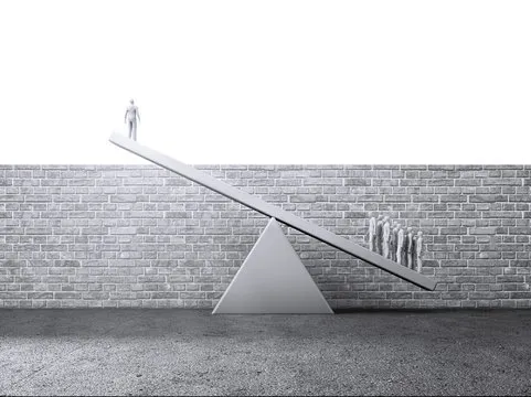 People litfing a single person over a wall