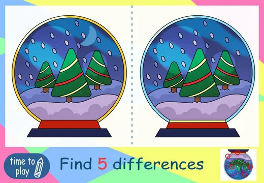 children's educational game. logic game. coloring book. find the difference. New Year. Christmas. cup of cocoa