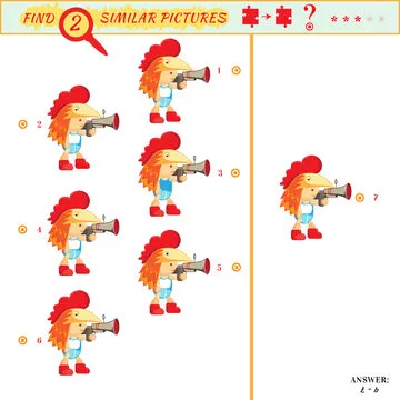 Find two similar pictures